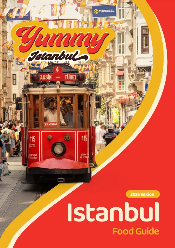 Cover of the Yummy Istanbul Food Guide