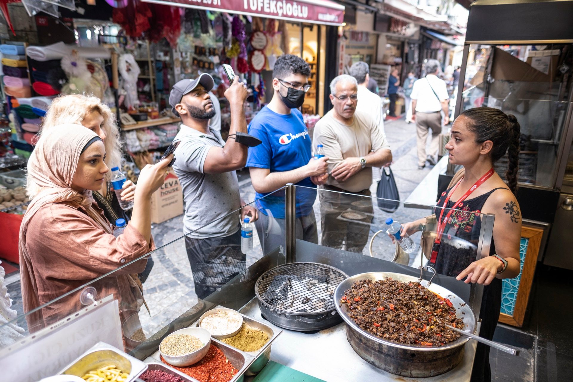 guide street food stall guests market