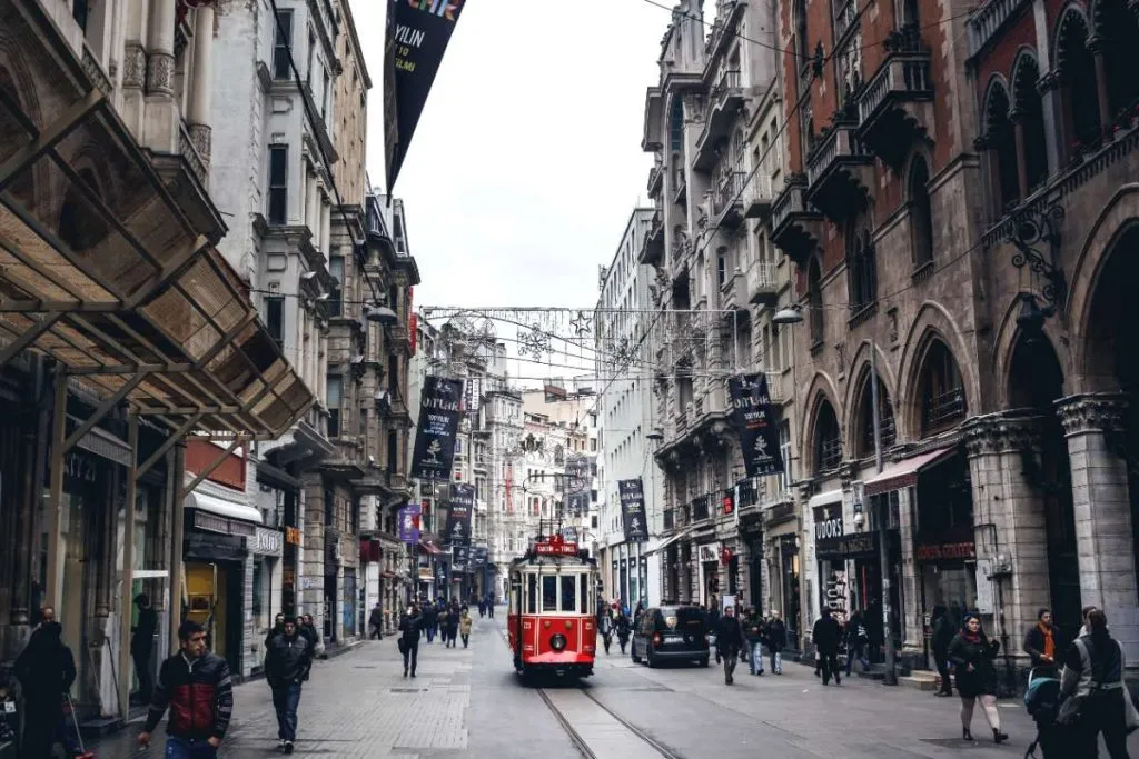 İstiklal Street in Beyoğlu, Istanbul