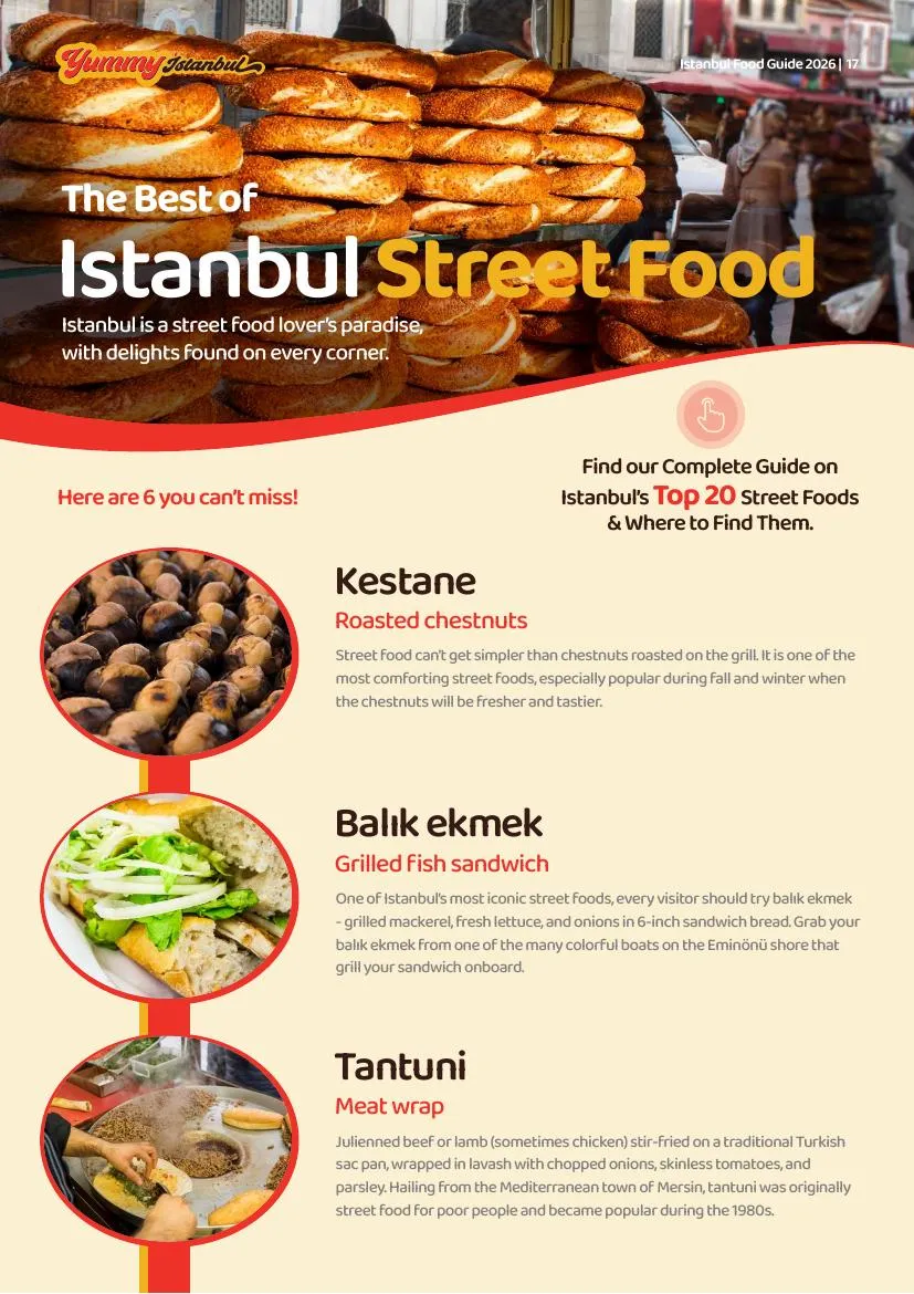 Guide page: the best of Istanbul street food